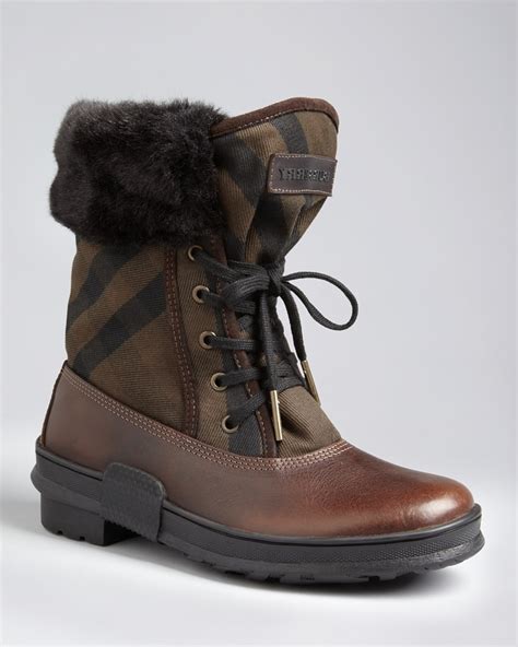 burberry bootie|bloomingdale's Burberry boots.